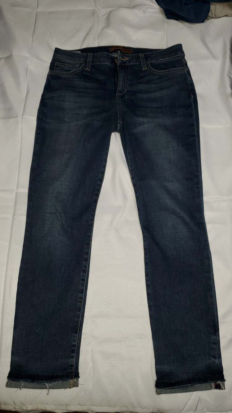 Joe's Jeans Flawless The Markie Skinny Crop Jeans Dark Wash Size 29